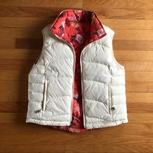 L.L. Bean reversible down puffer vest